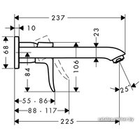 Смеситель Hansgrohe Metris 31086000