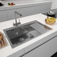 Кухонная мойка ARFEKA ECO AR 780*500 L SATIN