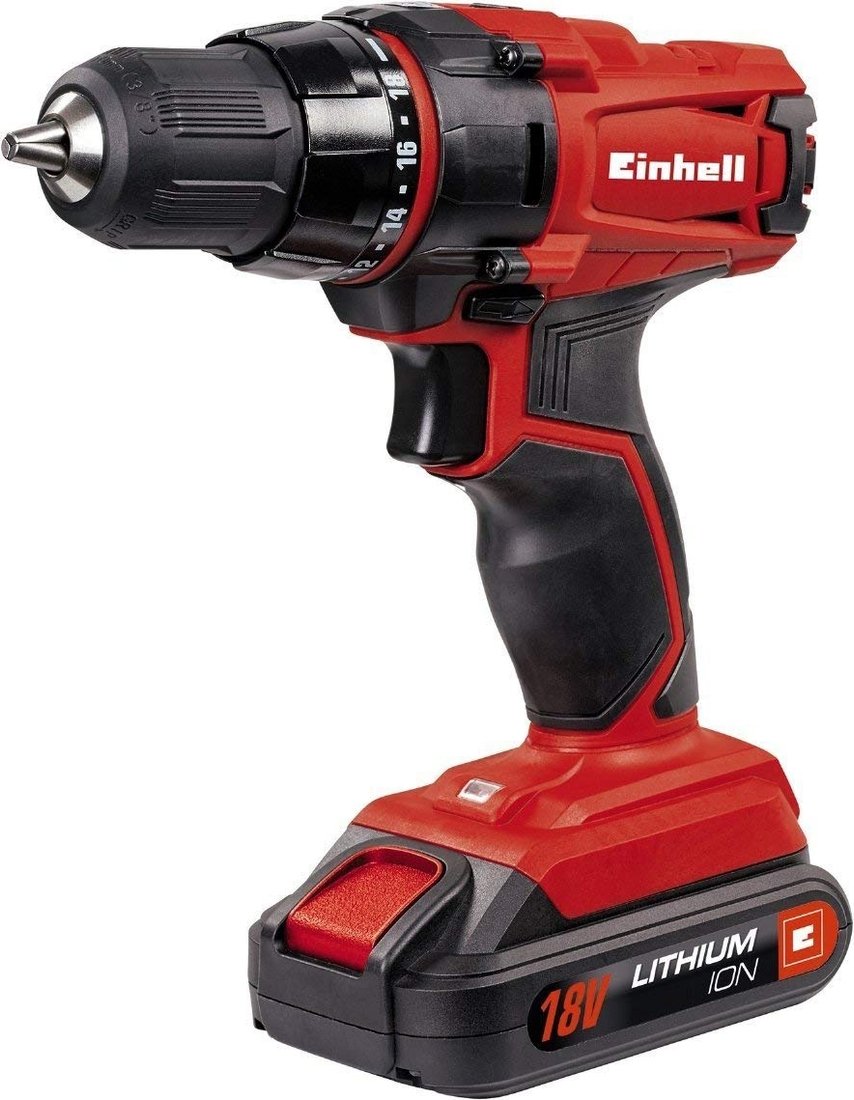 

Дрель-шуруповерт Einhell TC-CD 18-2 Li 4513820 (с 2-мя АКБ, кейс)