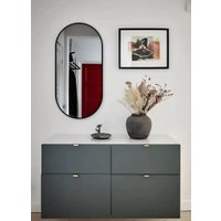 Зеркало eMZe 43x88 UV.43.88.СНЕ (черный с УФ-окантовкой)