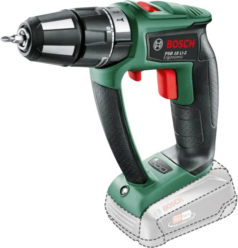 Ударная дрель-шуруповерт Bosch PSB 18 LI-2 Ergonomic 06039B0302 (без АКБ)