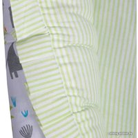 Постельное белье BamBola 296 (слоненок, белый/зеленый) в Могилеве