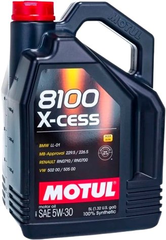 

Моторное масло Motul 8100 X-cess 5W-30 5л