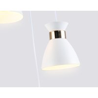 Подвесная люстра Ambrella light TR8467/3 WH/FGD (белый/золото)