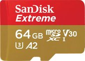 Extreme SDSQXAH-064G-GN6MA microSDXC 64GB