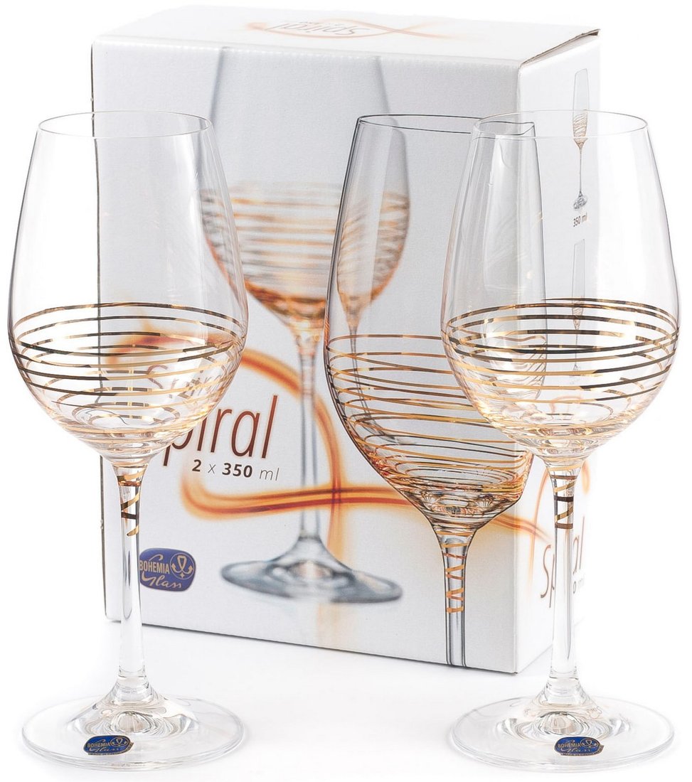 

Набор бокалов для вина Bohemia Crystal Viola 40729/M8441/350-2
