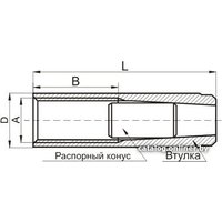 Анкер забивной ЕКТ C70703
