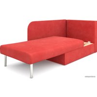 Тахта Мебель-АРС Алиса (микровельвет, кордрой красный)