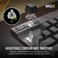 Клавиатура Corsair K70 Max RGB (темно-серый, Corsair MGX, нет кириллицы) в Бресте
