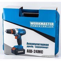 Дрель-шуруповерт WorkMaster АШ-14М (с 2-мя АКБ, кейс)