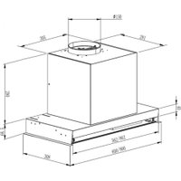 Кухонная вытяжка Schtoff LFX 60 Black (черный)