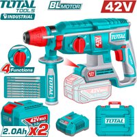 Перфоратор Total TRHLI422682 (с 2-мя АКБ, кейс)