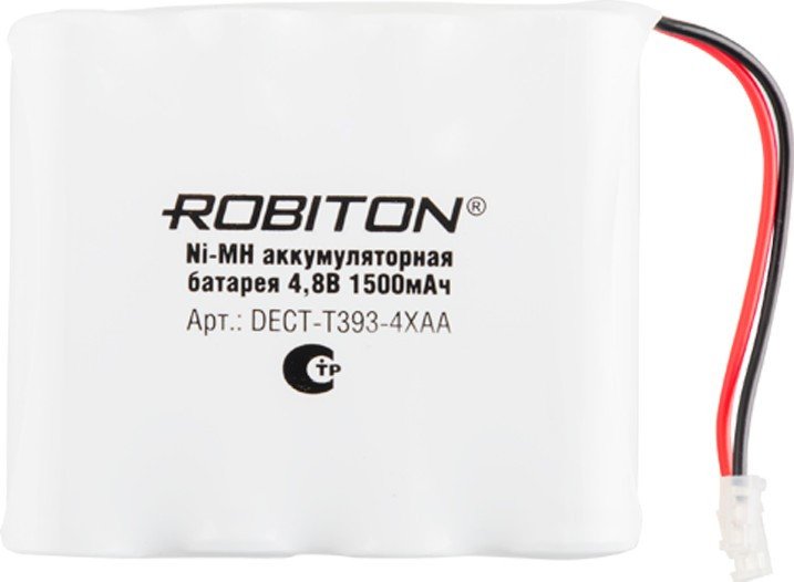 Аккумулятор Robiton DECT-T393-4XAA 1500 mAh 1 шт.