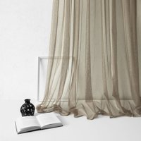 Тюль Pasionaria Грик 300x270 (капучино)