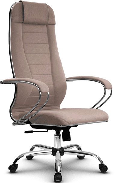 

Офисное кресло Metta B 1m 32PF/K127 CH (рогожка Bahama светло-бежевый)