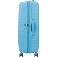 Чемодан-спиннер American Tourister Soundbox Blueberry fizz 77 см