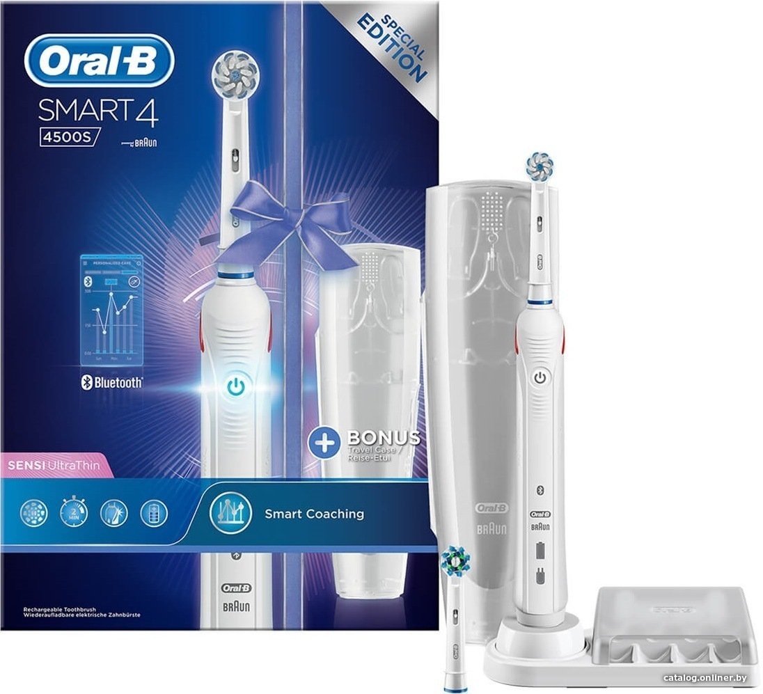Электрическая зубная щетка Oral-B Smart 4 4500S