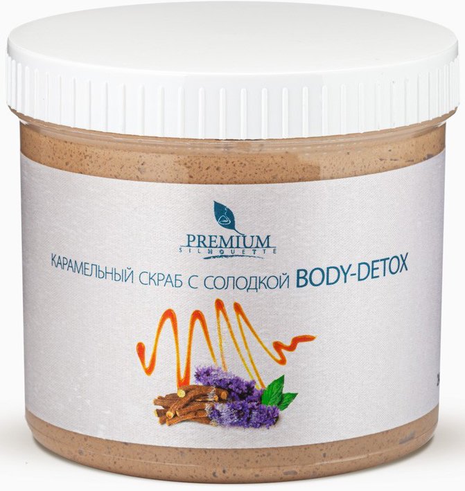 

Premium Карамельный скраб с солодкой Body-detox 500 мл