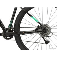 Велосипед Kross Level 1.0 29 XL/20" 2024 (черный/зеленый)