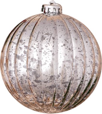 Елочная игрушка Зимнее волшебство Винтаж 9510412 (серебристый)