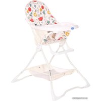 Высокий стульчик Lorelli BonBon 2021 (white fruits)