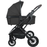 Универсальная коляска Indigo Carry (3 в 1, черный)