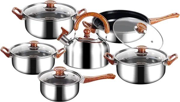 Набор кастрюль Sundays Home Y-2510301 (6шт)