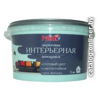 Краска Palizh Интерьерная моющаяся 3.7 кг (мята)