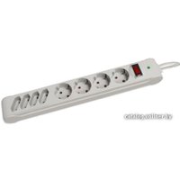 Сетевой фильтр Defender 8 розеток, серый, 1.8 м (DFS 301)