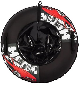 Тюбинг Snowstorm BZ-100 Motor W112915 (100см, черный/красный)