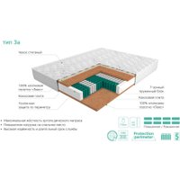 Матрас ЭОС Аспект Тип 3а 160x200 (жаккард)