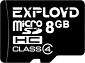 microSDHC (Class 4) 8GB [EX008GCSDHC4-W/A-AD]