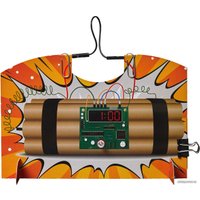 Конструктор PinLab Электроника на бумаге 204 Безопасная бомба, Полицейская мигалка