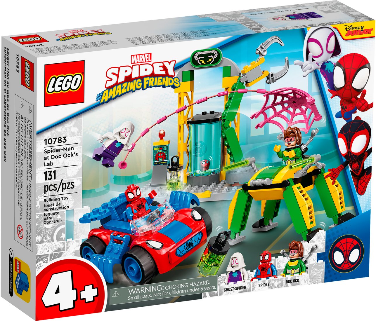 

Конструктор LEGO Marvel Spiderman 10783 Человек-Паук в лаборатории Доктора Осьминога