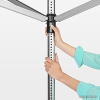 Сушилка для белья Brabantia Lift-O-Matic 311048 60 м (серый металлик)