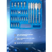 Набор бит и сверл FORSAGE F-924U57 (60684)