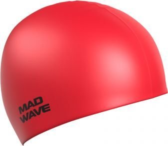 

Шапочка для плавания Mad Wave Intensive Big (красный)