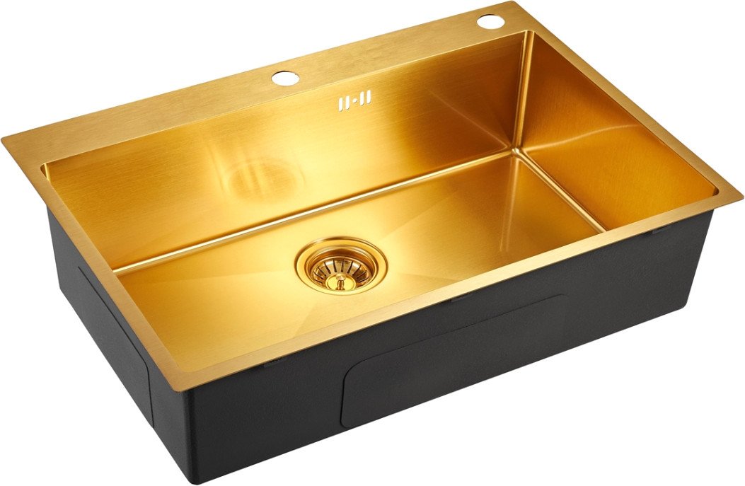

Кухонная мойка Emar EMB-125A PVD Nano Golden