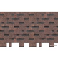 Битумная черепица Docke Standard Тетрис (коричневый)