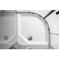 Душевая кабина Saniteco SNT-92 90х90 (серый/тонированное стекло)