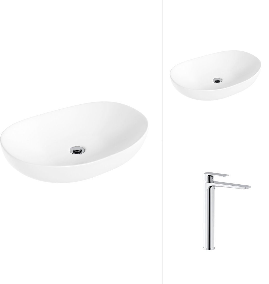 Умывальник Lauter 21502 + Reef 21CK8678C