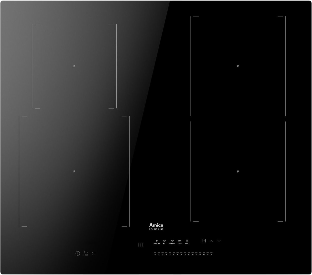 

Варочная панель Amica PI6541PHTSUN 3.0 Studio