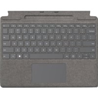 Клавиатура Microsoft Surface Pro Signature Keyboard Cover (платина, нет кириллицы)