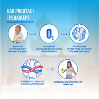 Тренажер дыхательный Самоздрав Детский
