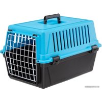 Переноска Ferplast Atlas 10 EL 73007199W3 (черный/голубой)