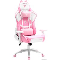 Игровое (геймерское) кресло Zone51 Kitty Meow (розовый/белый) в Солигорске