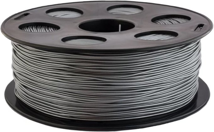 

Пластик Bestfilament PLA 1.75 мм 1000 г (серебристый металлик)