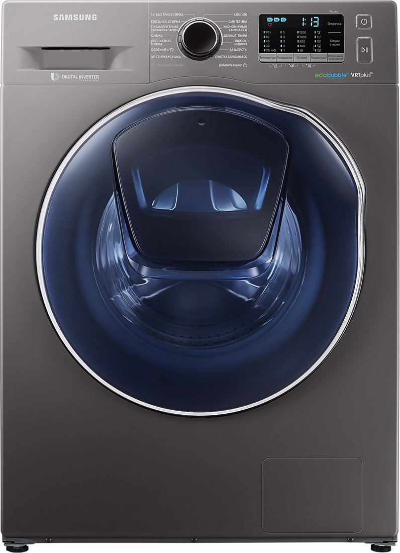 

Стирально-сушильная машина Samsung WD80K52E0ZX/LD