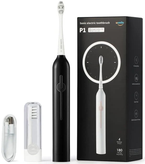 

Электрическая зубная щетка Usmile P1 (черный)