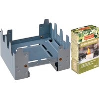 Туристическая горелка Дружба Складная для сухого спирта ДП-161 (большая, с сухим горючим Boyscout)